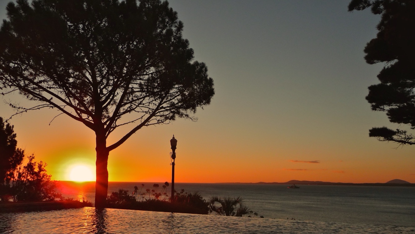 Sunset in Punta del Este